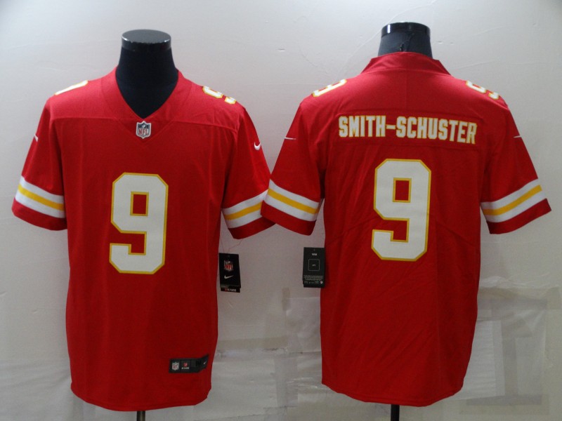 Men Kansas City Chiefs #9 Smith schuster Red Nike Vapor Untouchable Limited 2022 NFL Jersey->kansas city chiefs->NFL Jersey